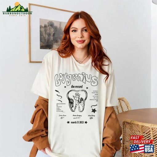 Boygeniuss Shirt Boygenuiss Tour Rock Band Music 2023 Sweatshirt Classic