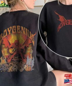 Boygenuiss Comfort Colors® Shirt The Record Rock Music Tour 2023 Band T-Shirt Sweatshirt