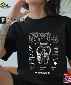 Boygenuiss Graphic Tour Shirt Boygenius Merch Band T-Shirt Sweatshirt