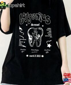 Boygenuiss Graphic Tour Shirt Boygenius Merch Band T-Shirt Sweatshirt