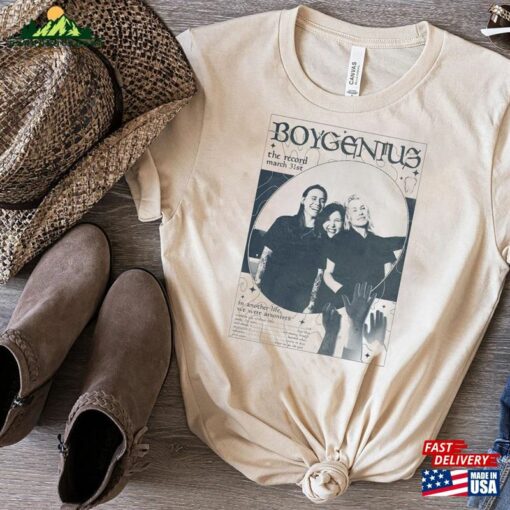 Boygenuiss Shirt The Record Rock Music Tour 2023 Band Gift For Men Women Unisex T Hoodie Classic