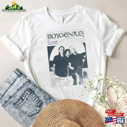 Boygenuiss Shirt The Record Rock Music Tour 2023 Band Gift For Men Women Unisex T Hoodie Classic