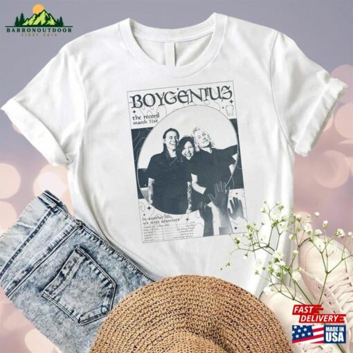 Boygenuiss Shirt The Record Rock Music Tour 2023 Band Gift For Men Women Unisex T Sweatshirt T-Shirt