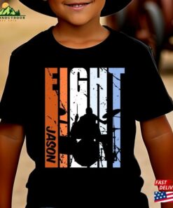 Boys Custom 8Th Drummer Birthday Shirt With Name Personalized Drumming Tshirt For Age Fro Bday T-Shirt Hoodie