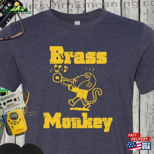 Brand New Brass Monkey Distressed Beastie Boys Inspired Old School York Rap Hip Hop Free Shipping T-Shirt Xs 4Xl Active Top Tee Shirt Unisex