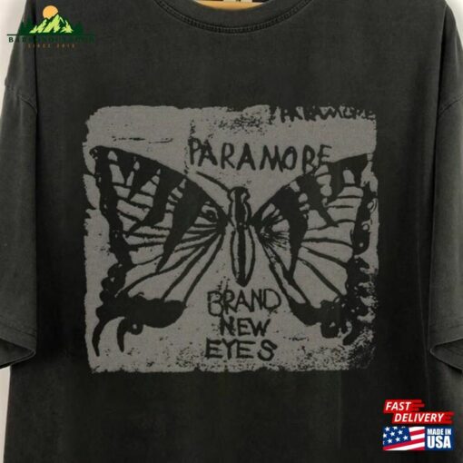 Brand New Eyes Shirt Paramore Butterfly Album T-Shirt 2023 Tour Merch Classic Sweatshirt