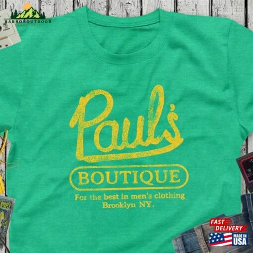 Brand New Green Distressed Beastie Old School York Paul’s Boutique Rap Hip Hop 1980S Boys Group T-Shirt Xs 4Xl Active Top Tee Shirt Unisex