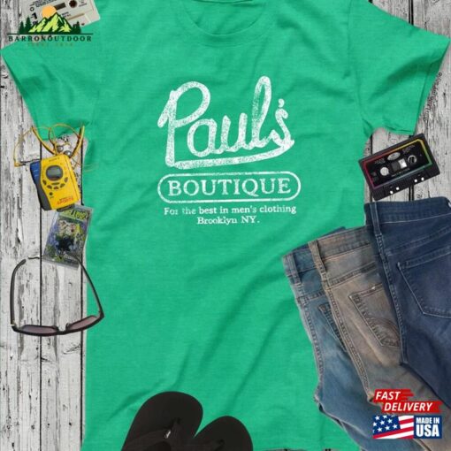 Brand New Green Distressed Beastie Old School York Paul’s Boutique Rap Hip Hop 1980S Boys Group T-Shirt Xs 4Xl Active Top Tee Shirt Unisex