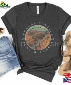 Brandi Carlile Joni Mitchell Echoes Through The Canyon 2023 Concert Shirt Gorge Amphitheater Merch Hoodie Sweatshirt