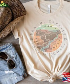 Brandi Carlile Joni Mitchell Echoes Through The Canyon 2023 Concert Shirt Gorge Amphitheater Merch T Shirt Sweatshirt 2