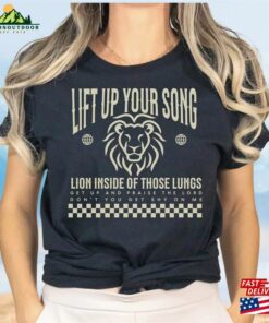 Brandon Lake Gratitude Lion Praise Shirt Crewneck Klove Worship Song Lyrics Classic Sweatshirt 3