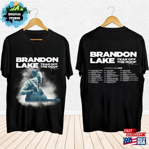 Brandon Lake Tear Off The Roof Tour 2024 Shirt Fan Gift Concert Classic Hoodie