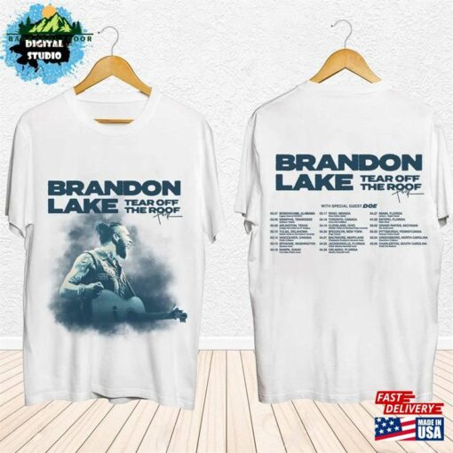 Brandon Lake Tear Off The Roof Tour 2024 Shirt Fan Gift Concert Classic Hoodie