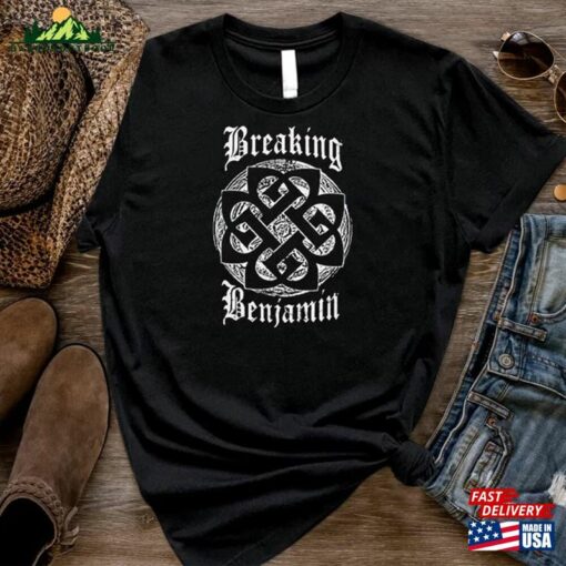 Breaking Benjamin Shirt Fall Tour Merch Gift T-Shirt Classic Unisex