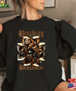Breaking Benjamin Shirt Tour 2023 Band Logo Graphic T Shirt Hoodie Classic 3