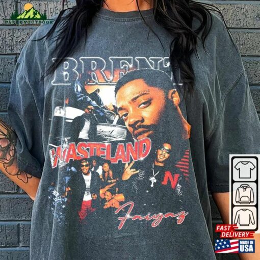 Brent Faiyaz Rap Shirt T-Shirt Vintage 90S Merch Tour 2023 Ticket Album Png Sweatshirt Hoodie