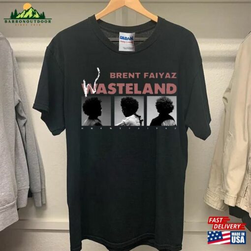 Brent Faiyaz Wasteland Crewneck Sweatshirt Gifts Shirt Hip Hop 90S Vintage Retro Graphic Tee Comic Rap T-Shirt