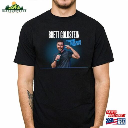 Brett Goldstein 2024 Tour Shirt Fan The Second Best Night Of Your Life Sweatshirt T-Shirt