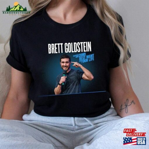 Brett Goldstein 2024 Tour Shirt Fan The Second Best Night Of Your Life Sweatshirt T-Shirt