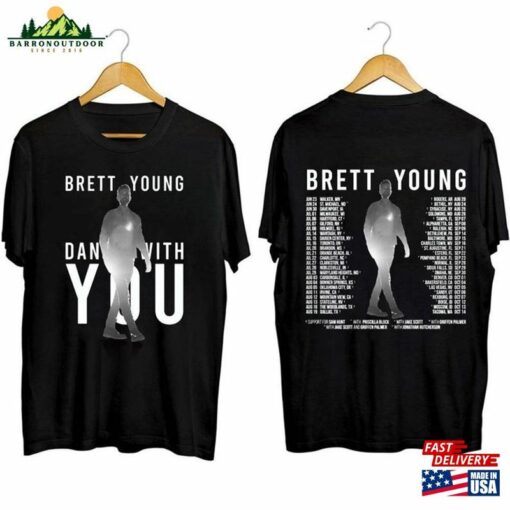 Brett Young Dance With You Tour 2023 Shirt Fan Concert Classic T-Shirt