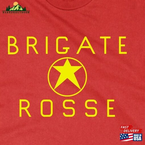 Brigate Rosse T Shirt Communist Revolutionary Top Music Band Punk Rock Fan Hoodie Classic