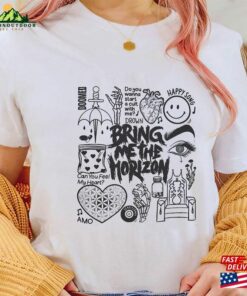 Bring Me The Horizon Art Shirt Vintage Album Lyric Merch Tee Sweatshirt T-Shirt Bring Me The Horizon Art Shirt Vintage Album Lyric Merch Tee Sweatshirt T-Shirt