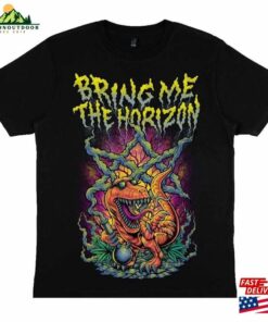 Bring Me The Horizon Smoking Dinosaur Official Licensed T-Shirt Hoodie Classic