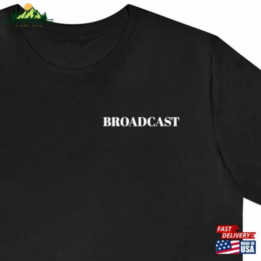 Broadcast Black Shirt Sweatshirt Classic