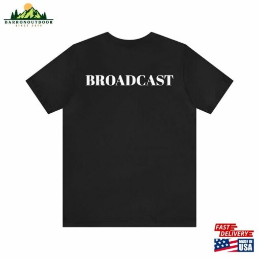 Broadcast Black Shirt Sweatshirt Classic