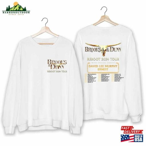 Brooks Amp Dunn 2024 Tour Shirt For Fan And Vintage Country Concert Unisex Sweatshirt