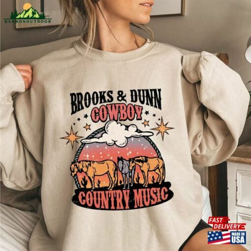 Brooks And Dunn Country Music Shirt Cowboy Concert 2023 Hoodie Classic