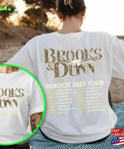 Brooks Dunn 2023 Tour Date T Shirt 2 Sides Western Tee Hoodie 1