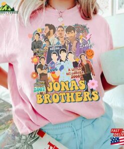 Brothers Band Vintage Tee Jonas Tour Shirt Concert 2023 Retro Unisex Gift Classic Brothers Band Vintage Tee Jonas Tour Shirt Concert 2023 Retro Unisex Gift Classic