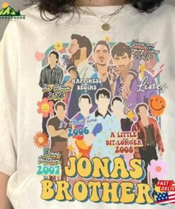 Brothers Band Vintage Tee Jonas Tour Shirt Concert 2023 Retro Unisex Gift Classic