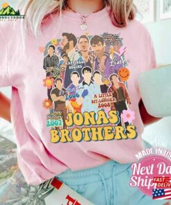Brothers Band Vintage Tee Jonas Tour Shirt Concert 2023 Retro Unisex Gift Classic Sweatshirt