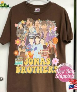 Brothers Band Vintage Tee Jonas Tour Shirt Concert 2023 Retro Unisex Gift Classic Sweatshirt 2 Brothers Band Vintage Tee Jonas Tour Shirt Concert 2023 Retro Unisex Gift Classic Sweatshirt 3