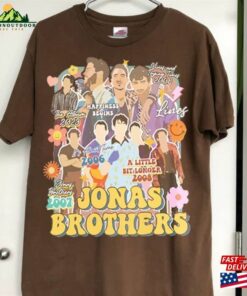 Brothers Band Vintage Tee Jonas Tour Shirt Concert 2023 Retro Unisex Gift T-Shirt Classic