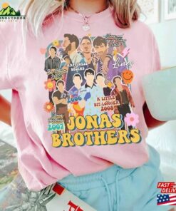 Brothers Band Vintage Tee Jonas Tour Shirt Concert 2023 Retro Unisex Gift T-Shirt Classic 2 Brothers Band Vintage Tee Jonas Tour Shirt Concert 2023 Retro Unisex Gift T Shirt Classic 3