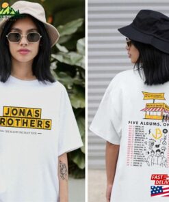 Brothers Shirt Five Albums One Night Tour Jonas Retro 90S Sweatshirt 2023 The Album Hoodie Classic 1