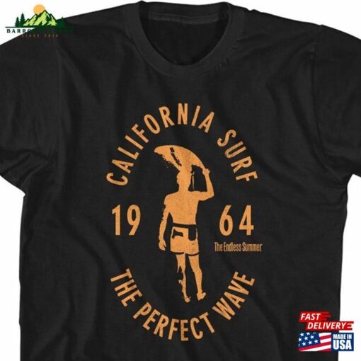 Bruce Brown Films California Surf 1964 The Perfect Wave Black Shirt Hoodie Sweatshirt