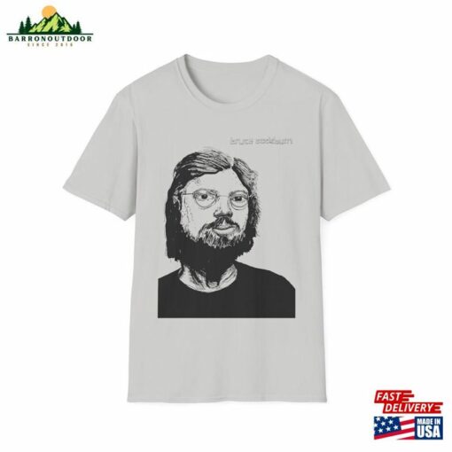 Bruce Cockburn Original Drawing T Shirt T-Shirt Sweatshirt