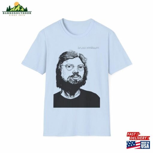 Bruce Cockburn Original Drawing T Shirt T-Shirt Sweatshirt