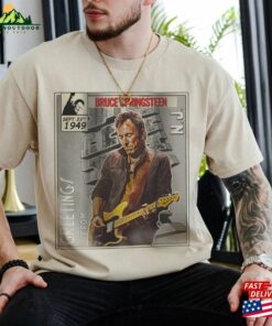 Bruce Pringsteen Comic Shirt 90S Vintage Merch Greetings From Asbury Park N J Album Music Tour Ticket 2023 Unisex Tee Hoodie Classic Bruce Pringsteen Comic Shirt 90S Vintage Merch Greetings From Asbury Park N J Album Music Tour Ticket 2023 Unisex Tee Hoodie Classic