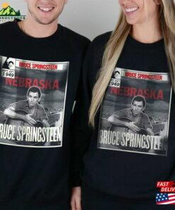 Bruce Pringsteen Comic Shirt 90S Vintage Merch Nebraska Album Music Tour Ticket 2023 Unisex Tee Sweat 240623S3 Sweatshirt 4