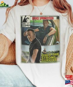 Bruce Pringsteen Comic Shirt 90S Vintage Merch Only The Strong Survive Album Music Tour Ticket 2023 Unisex Tee Sweat 240623S3 T-Shirt