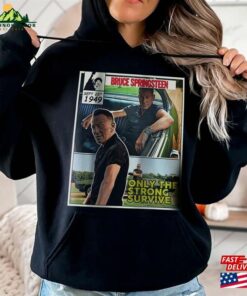 Bruce Pringsteen Comic Shirt 90S Vintage Merch Only The Strong Survive Album Music Tour Ticket 2023 Unisex Tee Sweat 240623S3 T Shirt 4