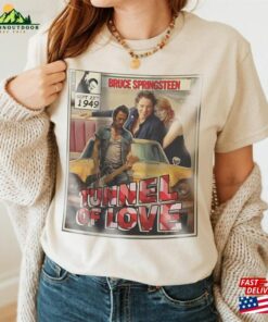 Bruce Pringsteen Comic Shirt 90S Vintage Merch Tunnel Of Love Album Music Tour Ticket 2023 Unisex Tee Sweat 240623S3 Hoodie T-Shirt