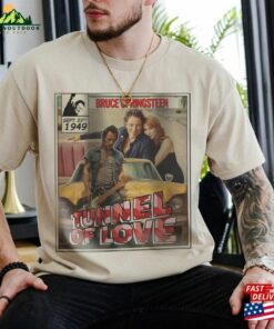 Bruce Pringsteen Comic Shirt 90S Vintage Merch Tunnel Of Love Album Music Tour Ticket 2023 Unisex Tee Sweat 240623S3 Hoodie T-Shirt