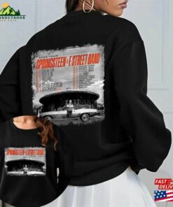Bruce Spingteen Tracklist Shirt Music Tour 2023 Sweatshirt Unisex
