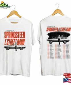 Bruce Springsteen 2023 Tour Shirt E Street Band Fan Hoodie Unisex